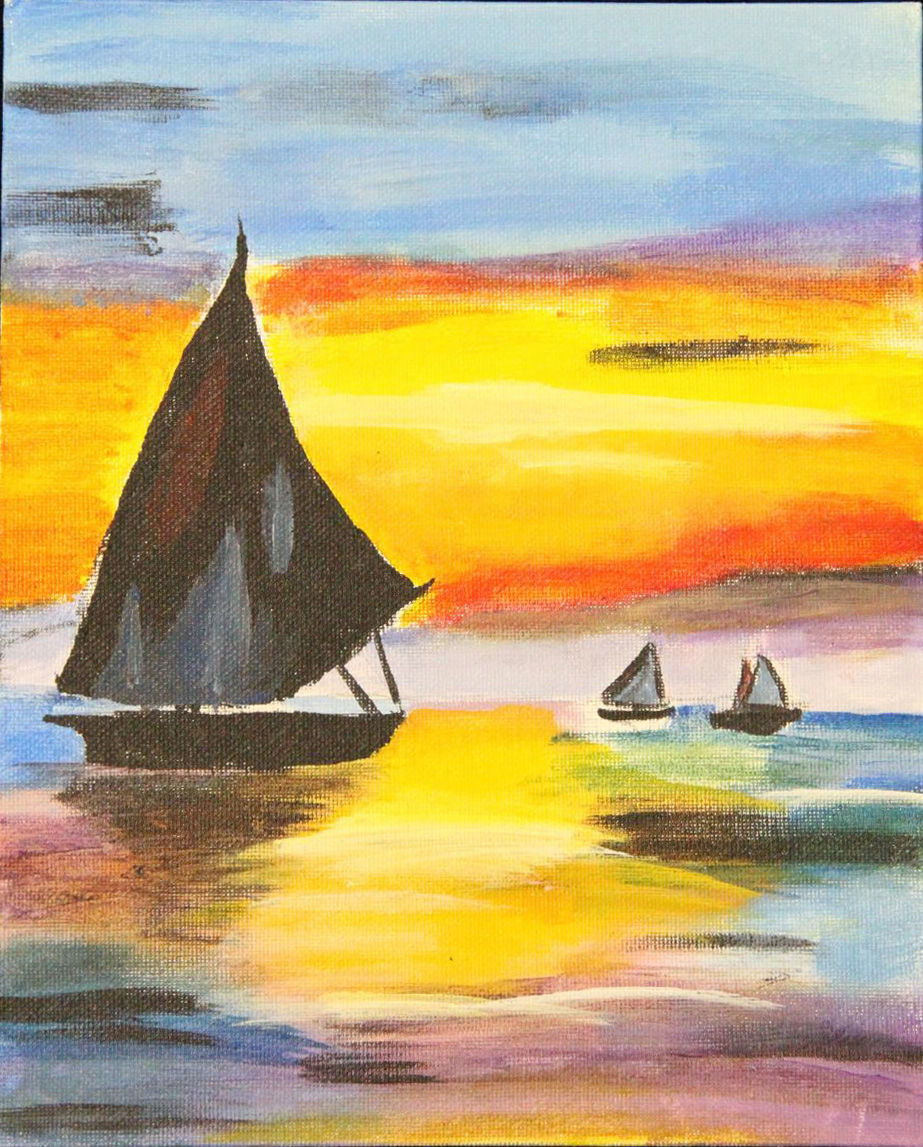 Sunset sail